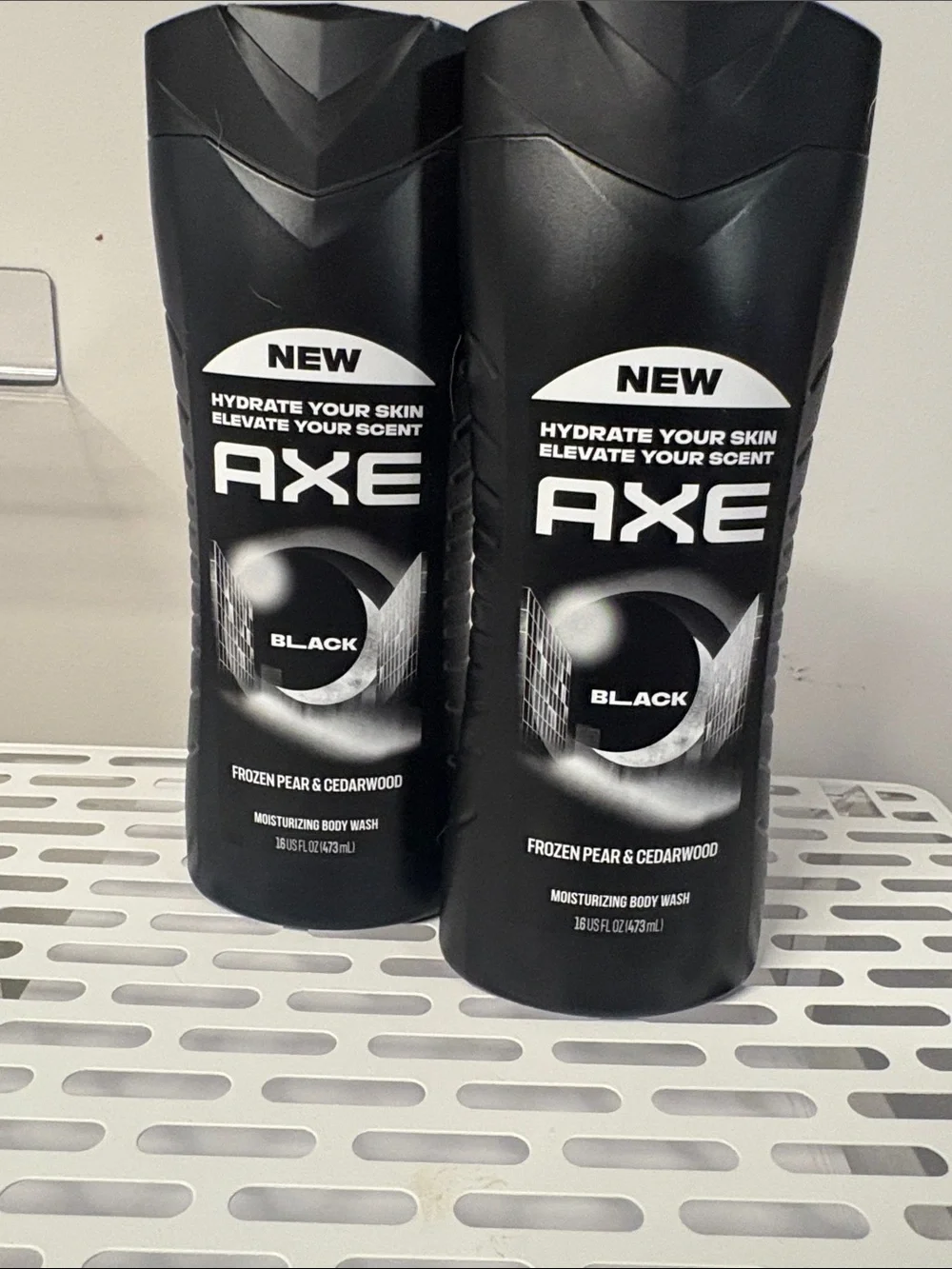 🖤 AXE Black Frozen Pear & Cedarwood Body Wash 2 Pack 🚿